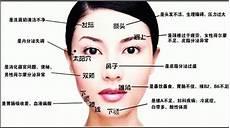 中医面部五脏图对应图