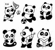 熊猫画画图片大全可爱