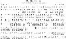 滚滚红尘简谱完整版